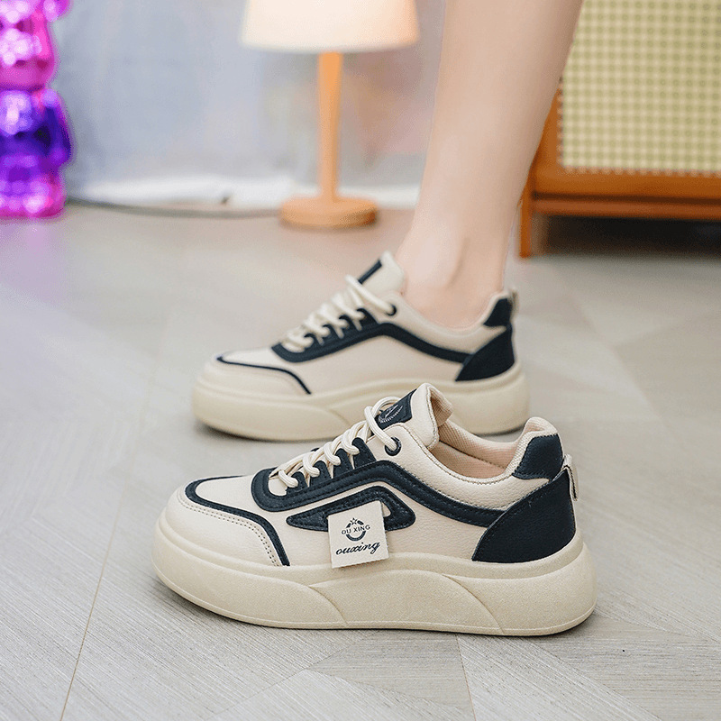 万沃糖葫芦女鞋帕拉鞋专卖店2024秋季新款休闲鞋女士运动老爹鞋子