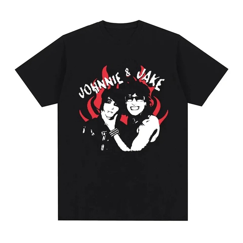 Jack Webb Johnny Gilbert T-Shirt Men and Women Clothing Fashion Retro t Shirt Short Sleeve T-Shirt