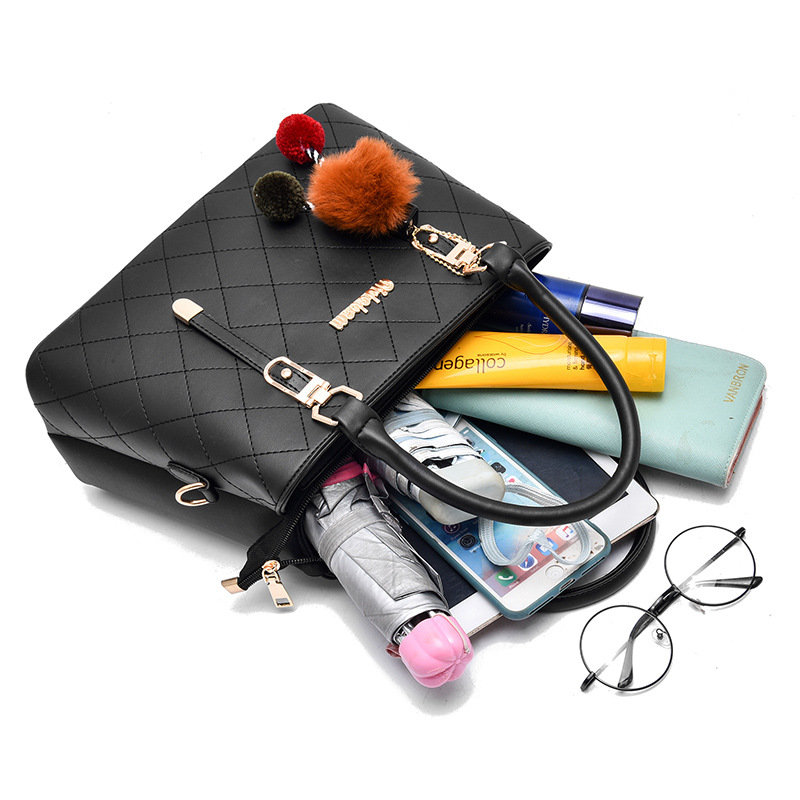 Bolso transfronterizo de gran capacidad bolso de mujer de moda bolso de Madre de mediana edad de alto grado elegante bolso de mensajero del hombro del todo fósforo image 6