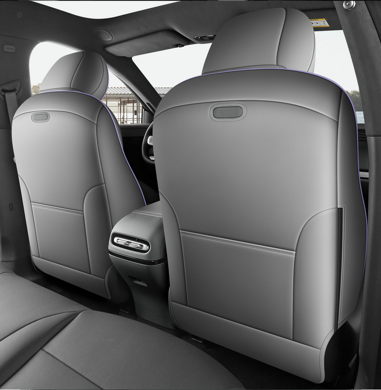 Xiaopeng MONA L03 Special Car Seat Cover, All-Season Universal Full-Coverage Cushion, Leather Breathable Perforated Seat Cover