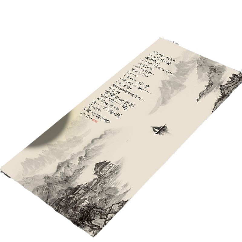 硅藻泥吸水茶席茶巾中式茶布茶盘沥水垫功夫桌布茶具茶壶茶道桌垫