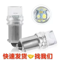 Светодиодная лампа для мотоцикла BA9S 2835 3SMD автомобильная номерная лампа для чтения дверная лампа задняя лампа