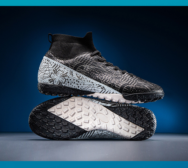 High Top Camo World Cup Long Broken Nail Match Kinder und Erwachsene Sonderangebot Fußballschuhe für Herren_voghion.com