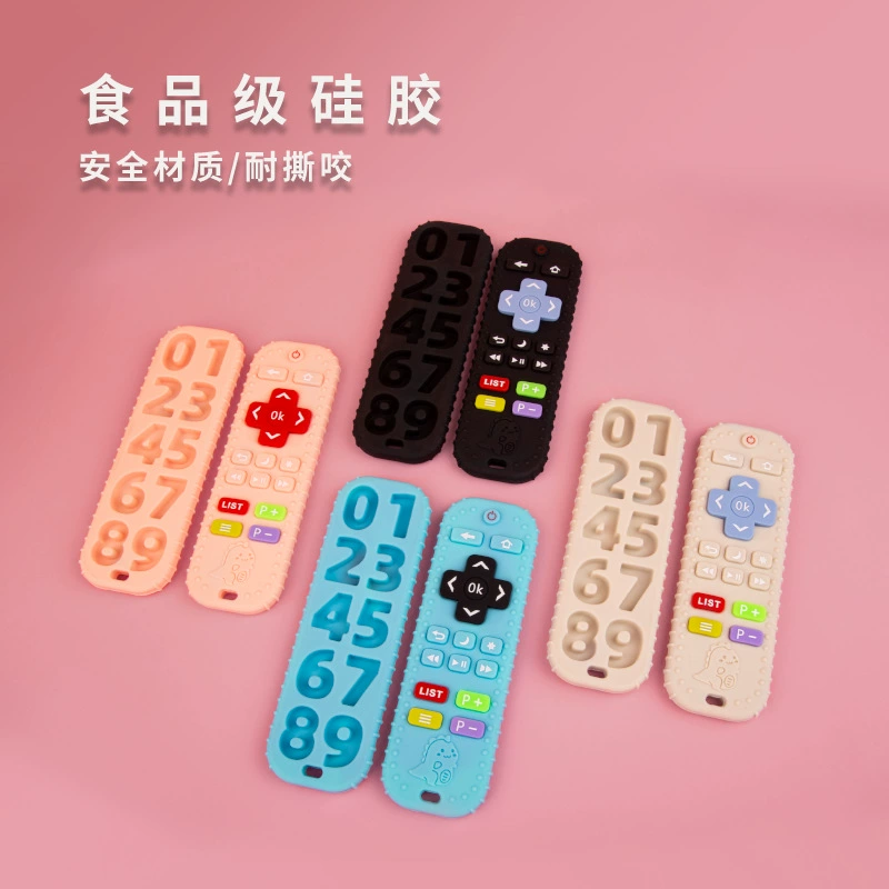Имитация производителя, калькулятор с дистанционным управлением, детская палочка для прорезывания зубов, игрушка для захвата, прорезыватель для раннего образования, успокаивающий прорезыватель для мамы и ребенка, постоянные зубы CPC