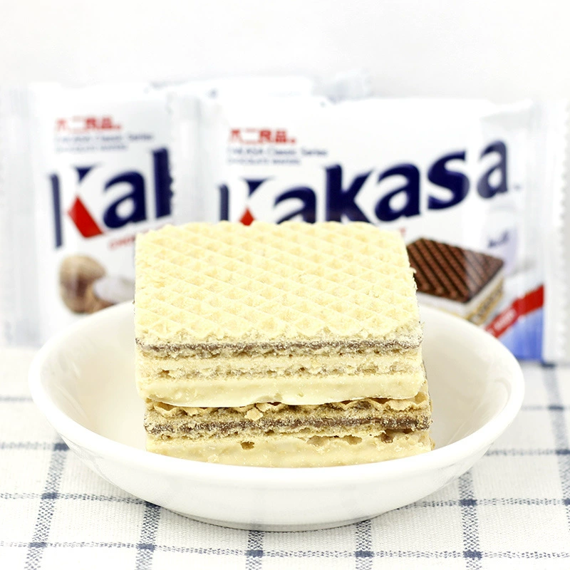 不二良品 Резанные шоколадные вафли, лещ/матча/кокос/соевое молоко вкус, коробка 5 кг