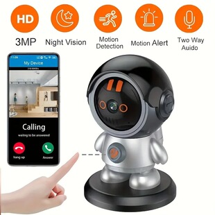 Indoor Robot Camera Wireless Monitoring One-Click Call Smart Home Network Wifi Monitoring Camera