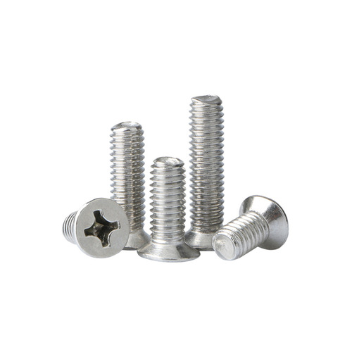 304 stainless steel screws cross countersunk head screws wholesale flat head screws machine wire small screws manufacturer M2M4M10