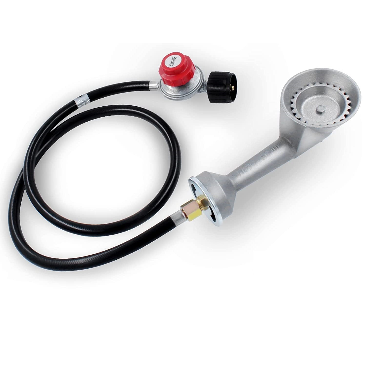 北美QCC入气20PSI高压可调减压阀配铸铁火鸡锅炉头带铜喷嘴转接头