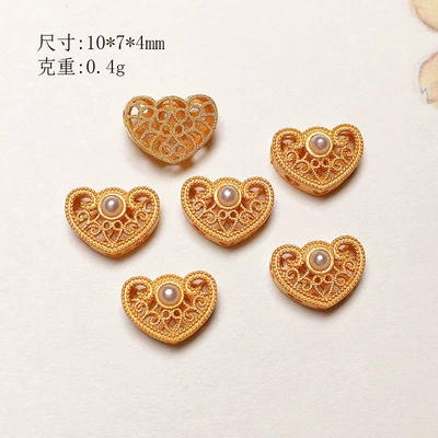 Pearl Accessories Sliding s925 Silver Gold Plated Bracelet Necklace String diy Handmade Bead Semi-finished Product New Special Offer (Zərgərlik ara hissələri) - ruyi