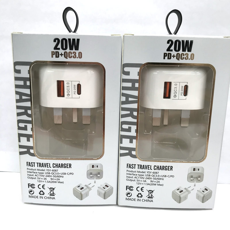 Suitable for iphone charging head dual output 12w fast charging head suitable for Apple British charger