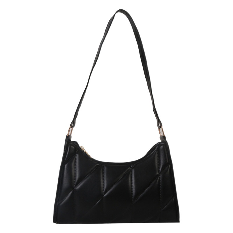 2023 verano nueva moda Moda retro textura bolsa de axilas simple bolsa de palo francés bolsa de hombro Portátil Bolsa de las mujeres