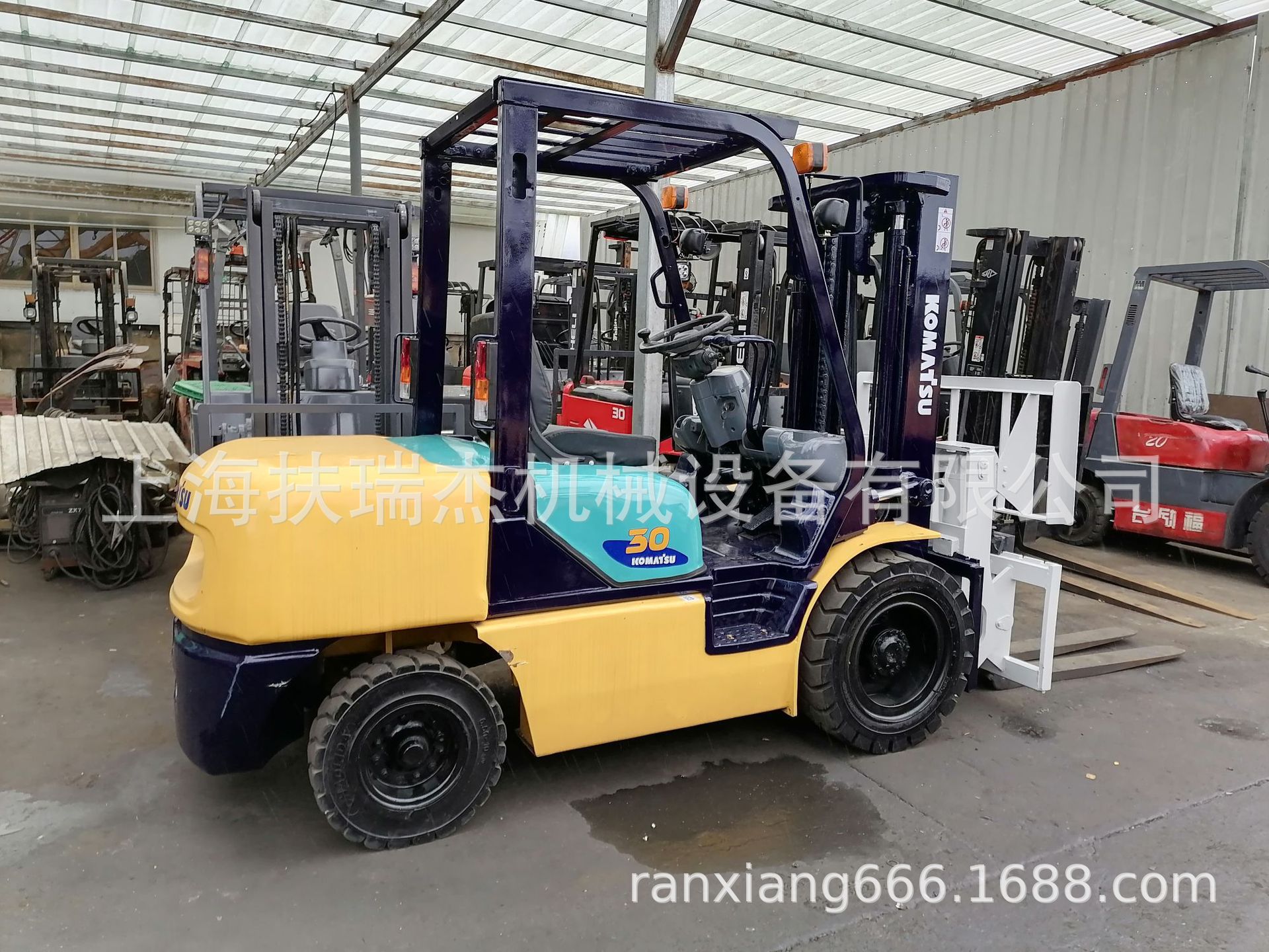 二手ift30kl3seFD小松U吨forkomatd叉车su