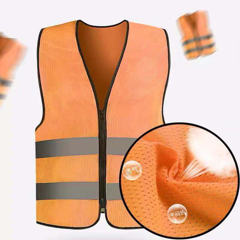 Trajes reflectantes chaleco de seguridad construcción de ingeniería de chaleco de impresión personalizada tráfico nocturno ropa de trabajo reflectante exterior