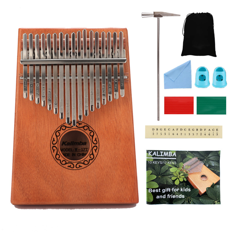 Wen Sheng 21 tonos pulgma 17 tonos pulgma Kalinba 17 tonos pulgma kalimba instrumento musical