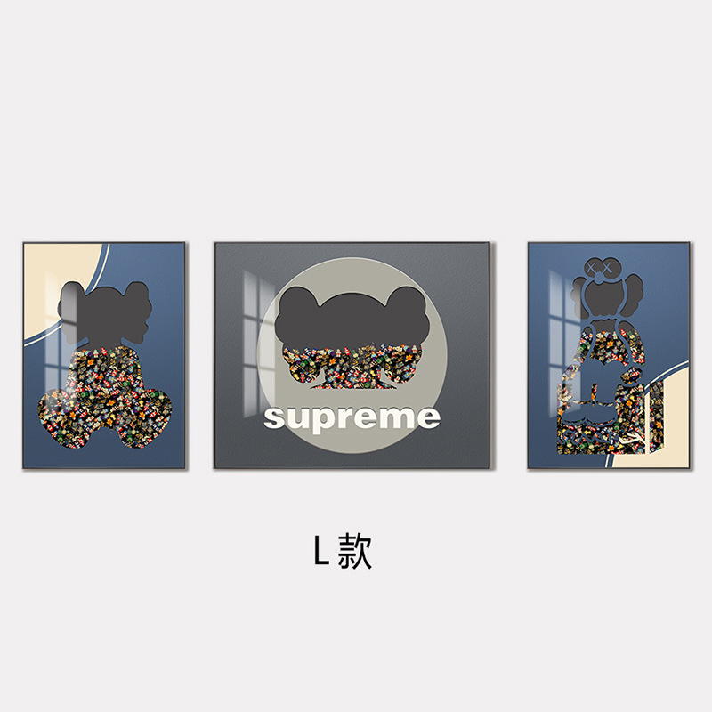 Bloques de construcción de Lego, pintura decorativa para personas, sala de estar, sofá, pared de fondo, pintura triple, pintura tridimensional, mural de entrada física tridimensional