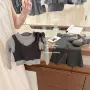 木耳边秋季宝宝女童t恤