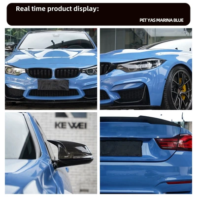 Auto Color Change Film Dhabi Blue Color-Changing Film for