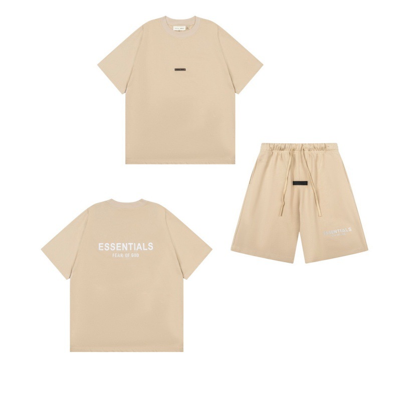 Nueva Sudadera con Capucha FEAR OF GOD ESSENTIALS con Letras Estampadas, Unisex, Casual, Holgada, con Forro Polar, Moderna