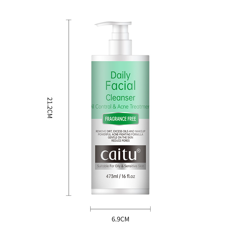 오일 컨트롤 아크네 클렌저 473ml (영어 버전은 해외 무역 판매 전용이며 구매 시 면책 사항이 적용됩니다)