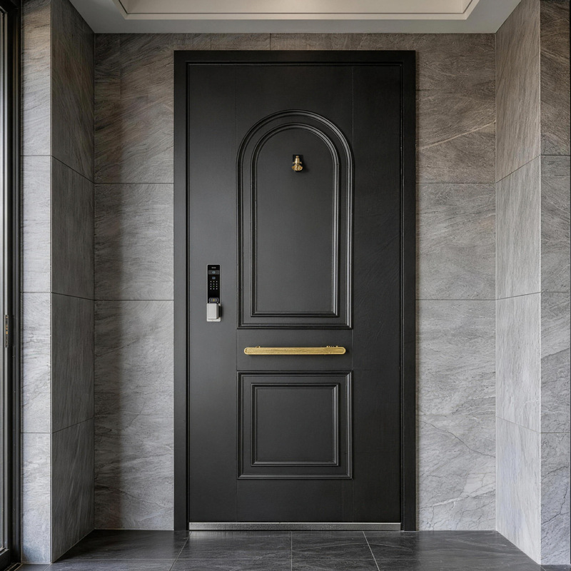 New National Standard Class 4 French-style entrance door for large flats, anti-theft door, villa entrance door, rural self-built house entrance door New National Standard Class 4 French-style entrance door for large flats, anti-theft door, villa entrance door, rural self-built house entrance door