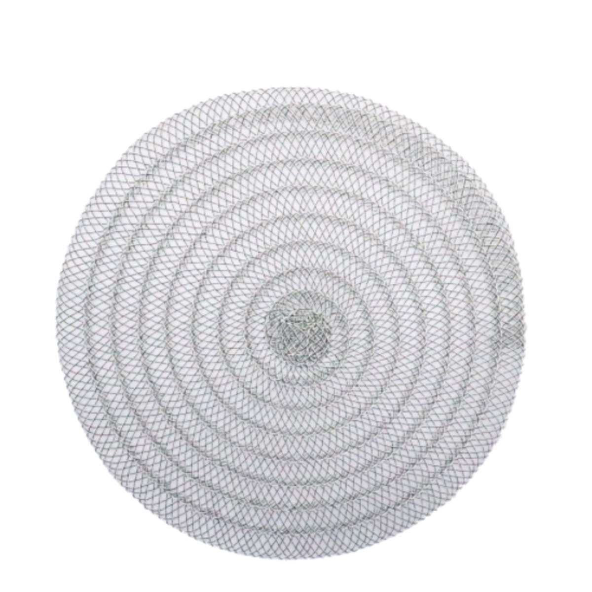 De estilo japonés ronda tejida mantel respetuoso del medio ambiente PE mesa estera de PVC mantel lavable antideslizante mesa decorativa estera montaña