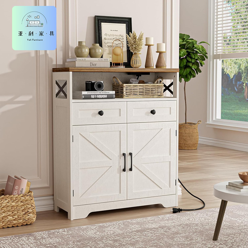 Sideboard Panel Furniture Modern with Drawer Cabinet Coffee Bar Amazon Cross-Border Source Factory Compact Sideboard Sideboard Panel Furniture Modern with Drawer Cabinet Coffee Bar Amazon Cross-Border Source Factory Compact Sideboard