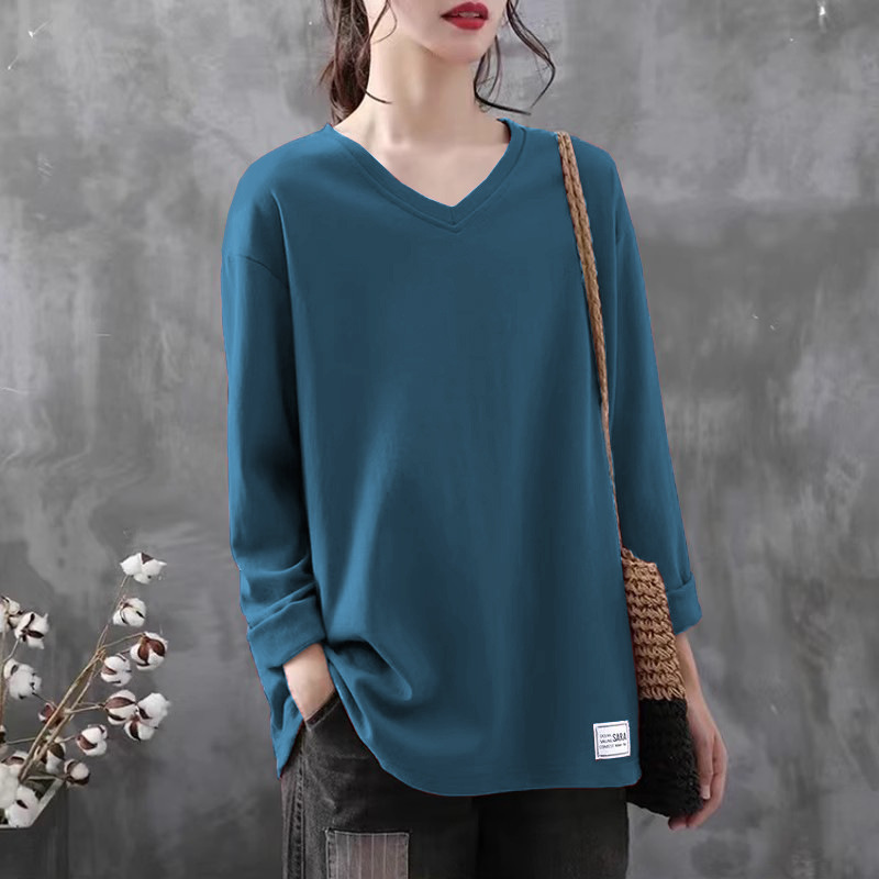 This Year's Popular Trend Includes Belly-Filling Shirts With V-Neck And Long Sleeves, Perfect For Autumn Wear They Loo_ecoleips.com