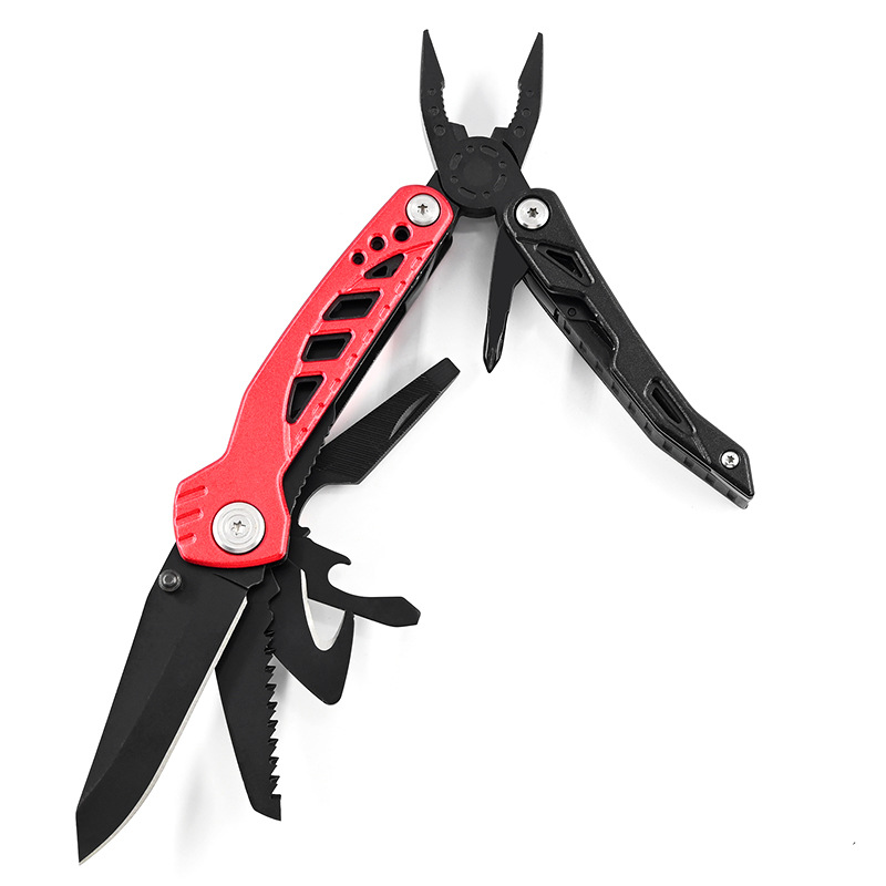 新款户外折刀不锈钢多用刀钳户外登山野营便携车载工具多用折叠刀
