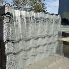 定制透明采光瓦FRP阻燃板温室大棚玻璃纤维树脂瓦波浪阳光瓦900型