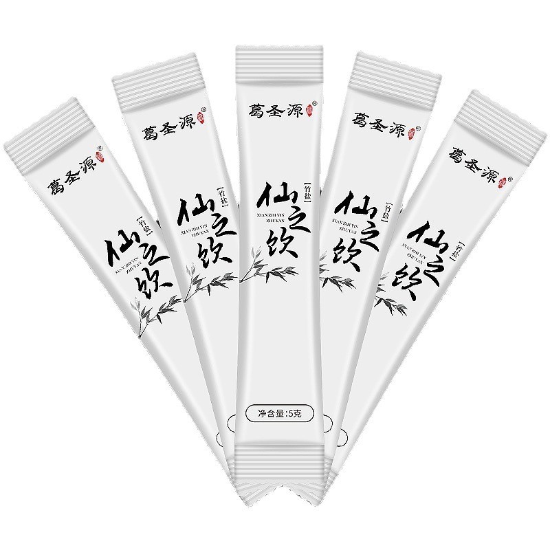 【一件代发】葛圣源九烤竹盐仙之饮固体饮品5g/条