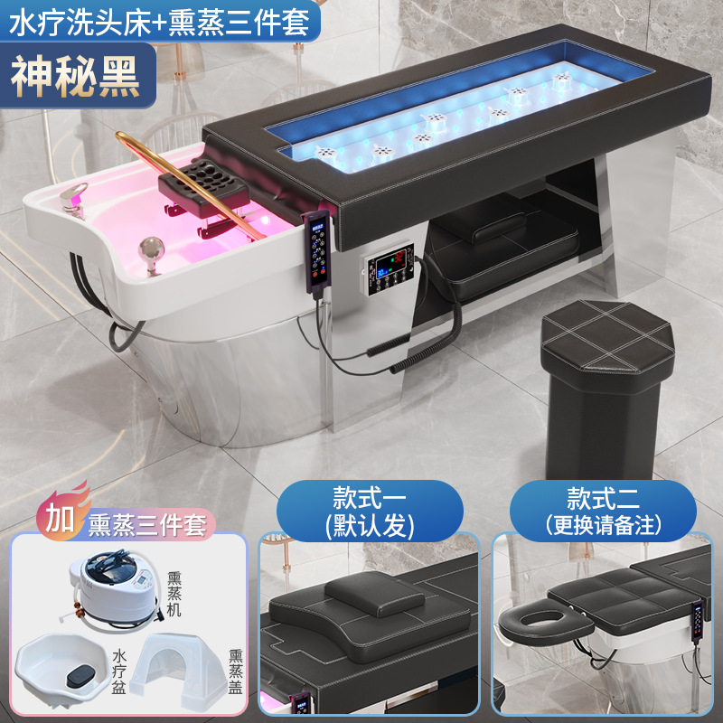 Misterioso negro + CIRCULACIÓN DE AGUA + Fumigación