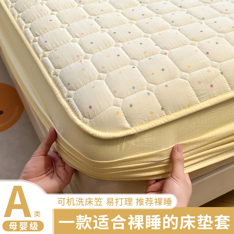 Class a Pure Cotton Fitted Sheet Simmons Mattress Protector All-Inclusive Cotton Bed Bed Sheets Set 2025 New Bed Cover Mattress Cover 3