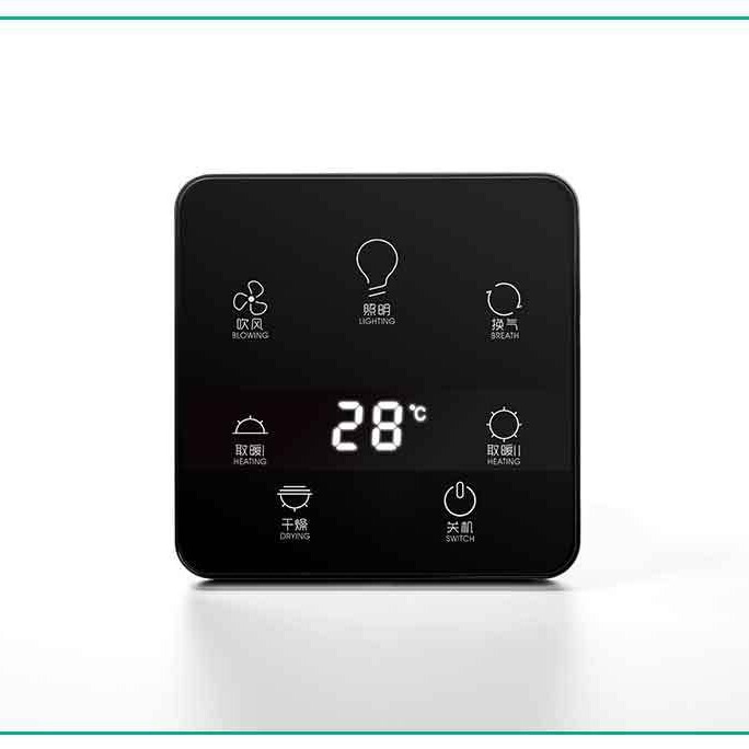 Wireless Smart Switch Waterproof Panel Home Bathroom Smart Touch Bath Heater Switch Wireless Smart Switch Waterproof Panel Home Bathroom Smart Touch Bath Heater Switch