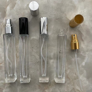 Perfume Dispensing Bottle 13 Teeth Mouth Small Perfume Spray Square Bottle Round Bottle Perfume Bottle Mini Sample Trial