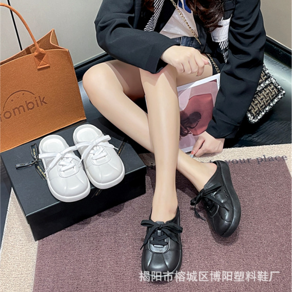 Fashionable comfortable non-slip women's slippers flat