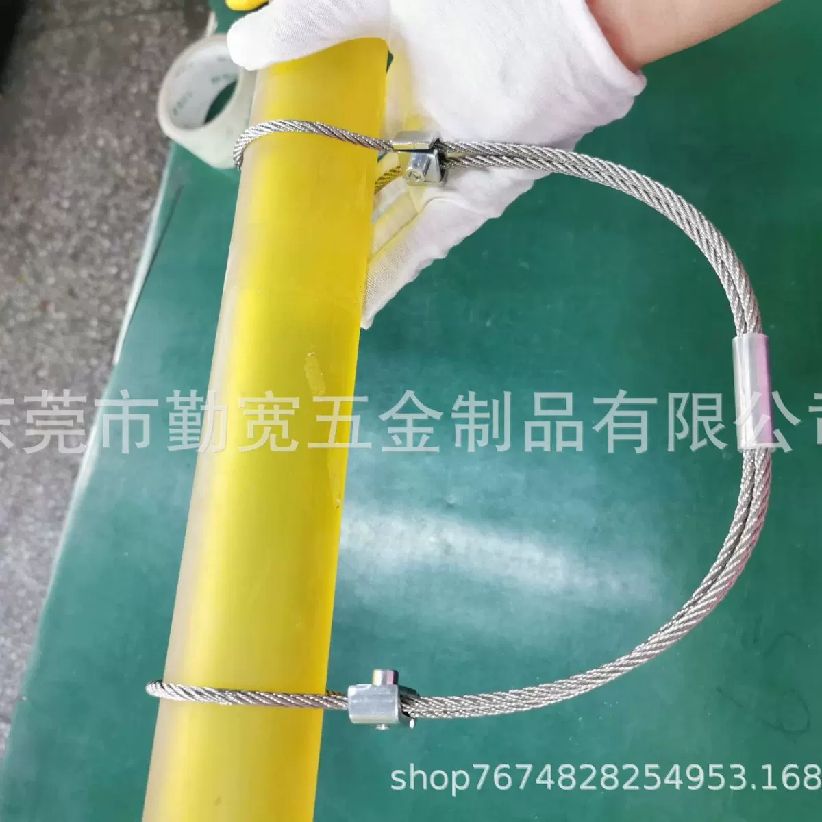 专供注塑机厂 流体机械通用配件 胶管防爆链  法兰防脱扣现货促销