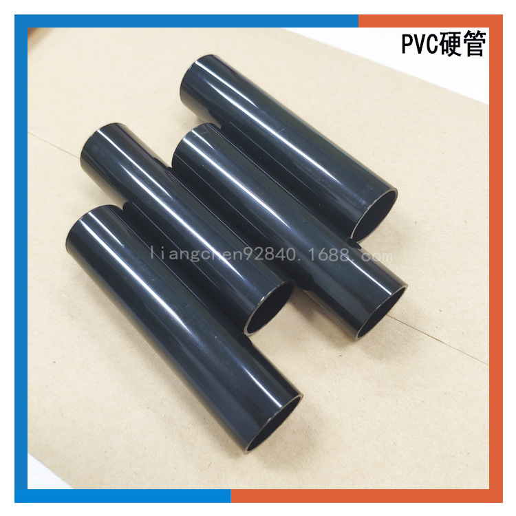 厂家直供pvc硬质塑料管PC实黑色塑胶管现有库存