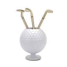 新品高尔夫球形笔筒迷你golf摆件办公室创意装饰商务活动礼品