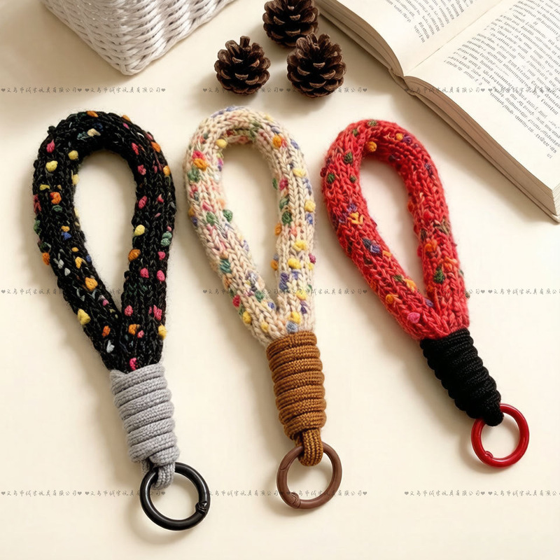 Plush Lanyard Colorful Dopamine Camera Keychain Anti-Loss Wrist Strap Rope Water Bottle Bag Woven Short Lanyard Plush Lanyard Colorful Dopamine Camera Keychain Anti-Loss Wrist Strap Rope Water Bottle Bag Woven Short Lanyard