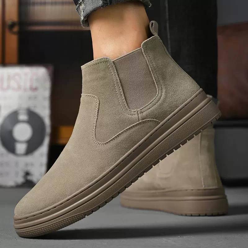 Высокие челси для отдыха, кеды, городской стиль