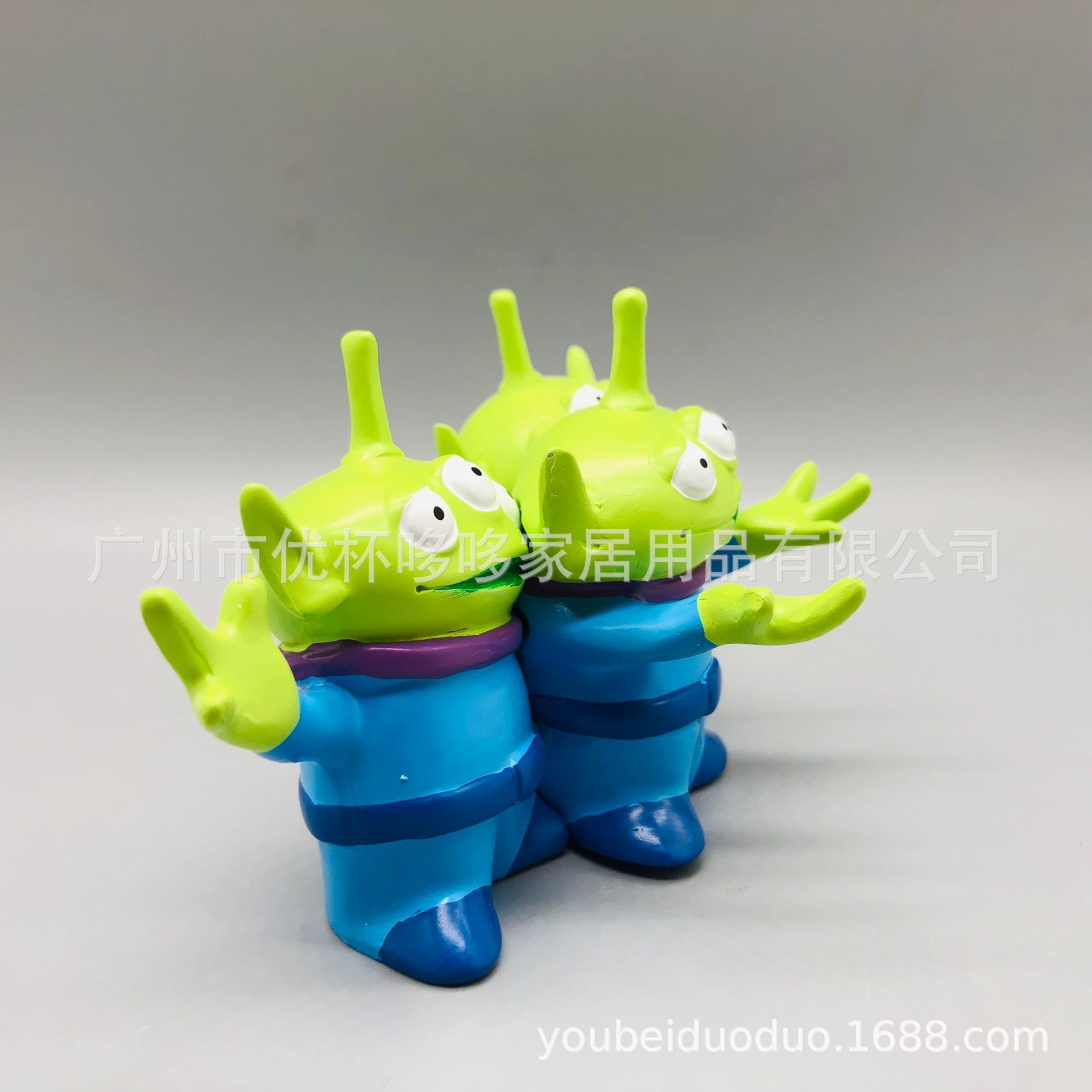 Toy Story Soporte de gafas de tres ojos Soporte de teléfono móvil monstruo de tres ojos Soporte de decoración Decoración de muebles para el hogar