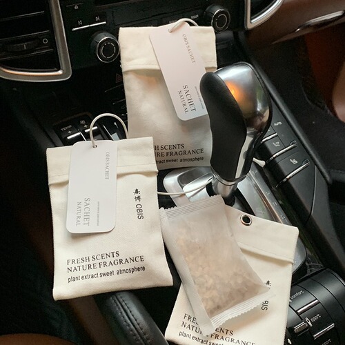 OBIS cloth bag sachet wardrobe aromatherapy bedroom home fabric gift sachet car car decoration pendant fragrance