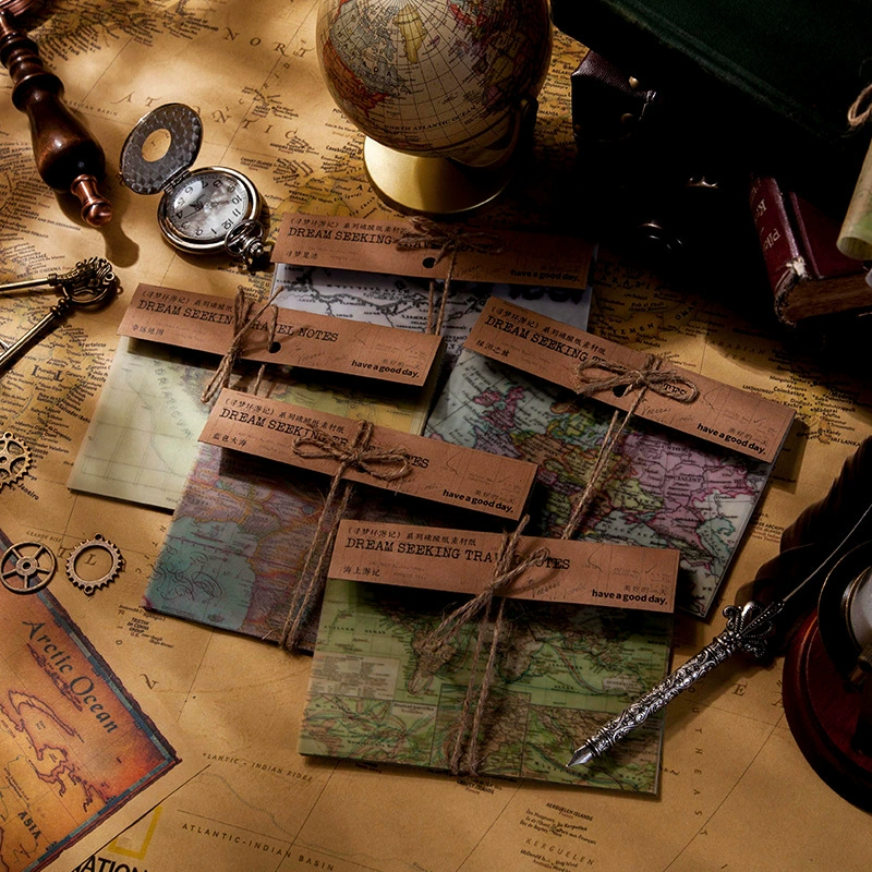 Мечтая о красивом дне серия Материал Бумага ретро искусство ручная книга коллаж декоративные наклейки 8