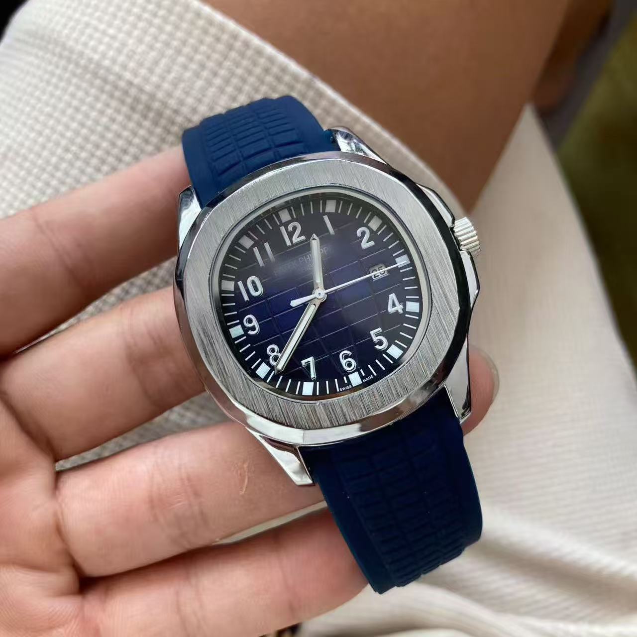 3K Nautilus Grenade Watch Model 5711 Cross-Border Export Men's Fully Automatic Mechanical Watch Zf Factory Micro-Business Delivery