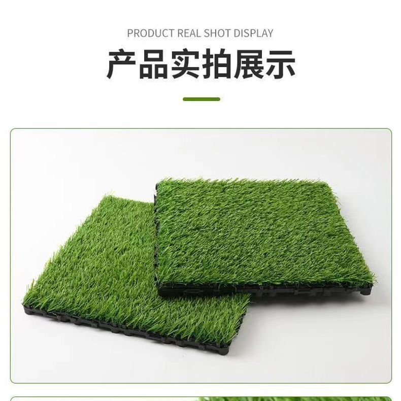 DIY transformation of outdoor paving, balcony and courtyard grounds, moss green lawn flooring, self-made artificial turf manufacturer.