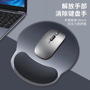 Simple and High-Looking Mouse Pad with Wrist Protection for Boys and Girls in the Office, Cute Notebook Mouse Pad, Non-Slip and Stain-Resistant