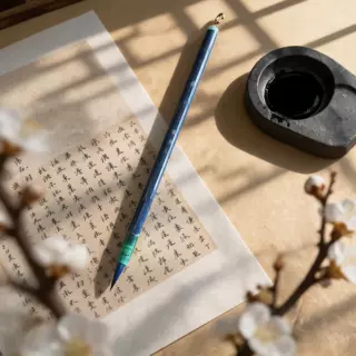 直播款 簪花小楷毛笔紫毫初学专业抄经临摹蝇头书法水彩国画勾线