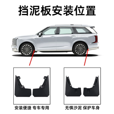 and Palisade Car Modification – Mudguard
