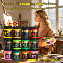 Risa��ϩ���300ml���b53ɫ�S��ֱ�N��ˮ����T�fdiy3D���������