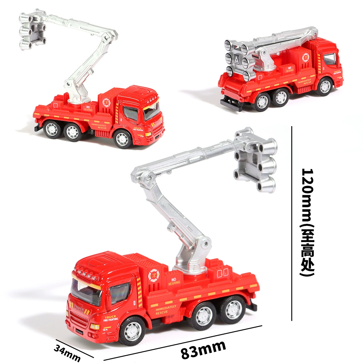 Toy car for boys, scale 1:64